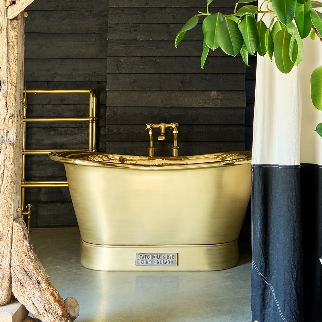 The Brushed Brass Bateau