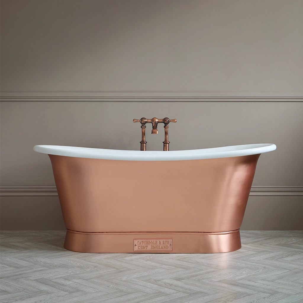 The Brushed Copper Bateau