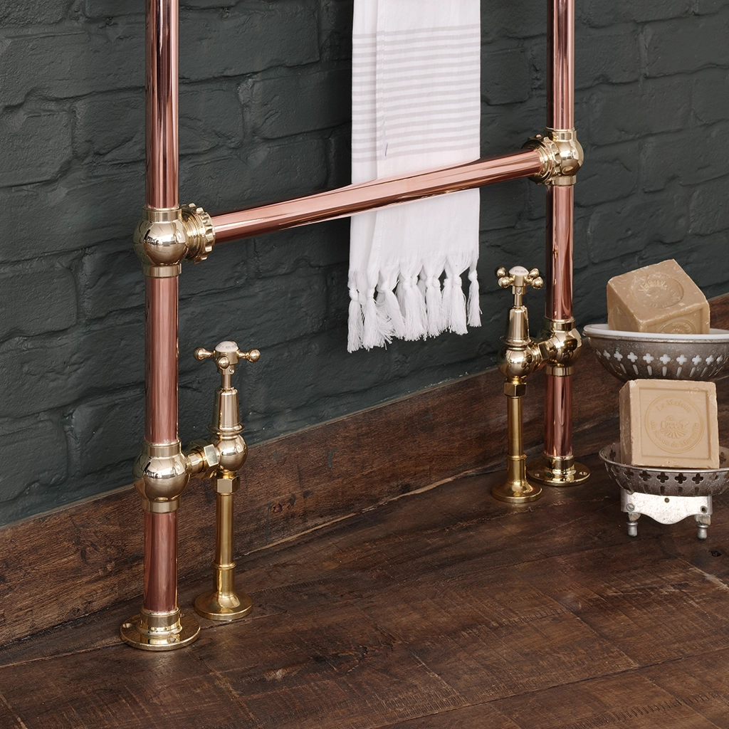 A high-quality finish and exquisite design details make these radiator valves as much of a style statement as they are functional musts.