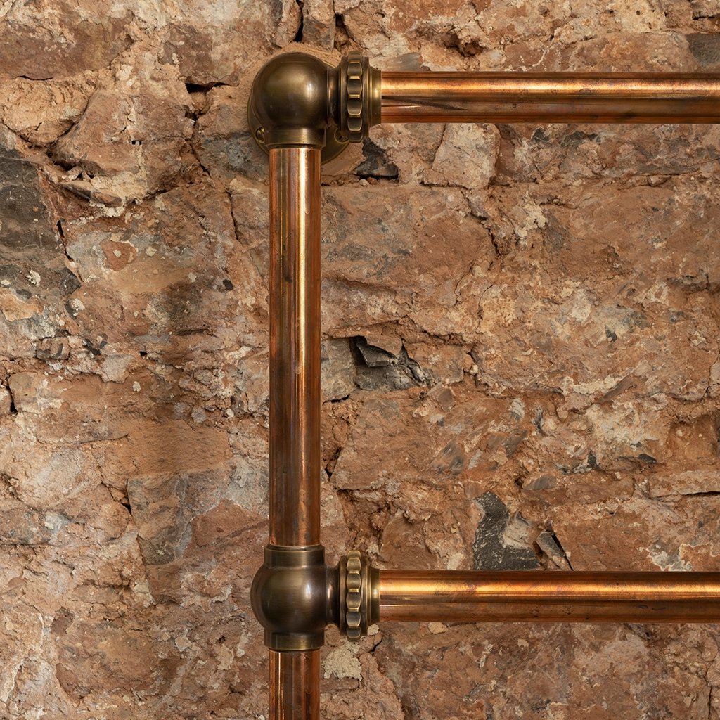 With its impressive stature and high-shine finish, The Mercantile Ladder is guaranteed to command attention.