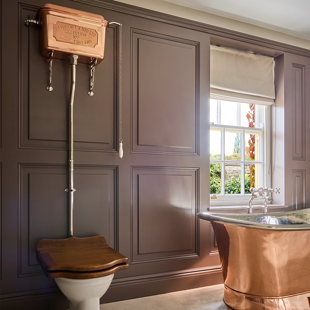 Shop The Deluge High-Level metal cistern by Catchpole & Rye. A stunning, classic design that brings timeless elegance & superior craftsmanship to your bathroom.