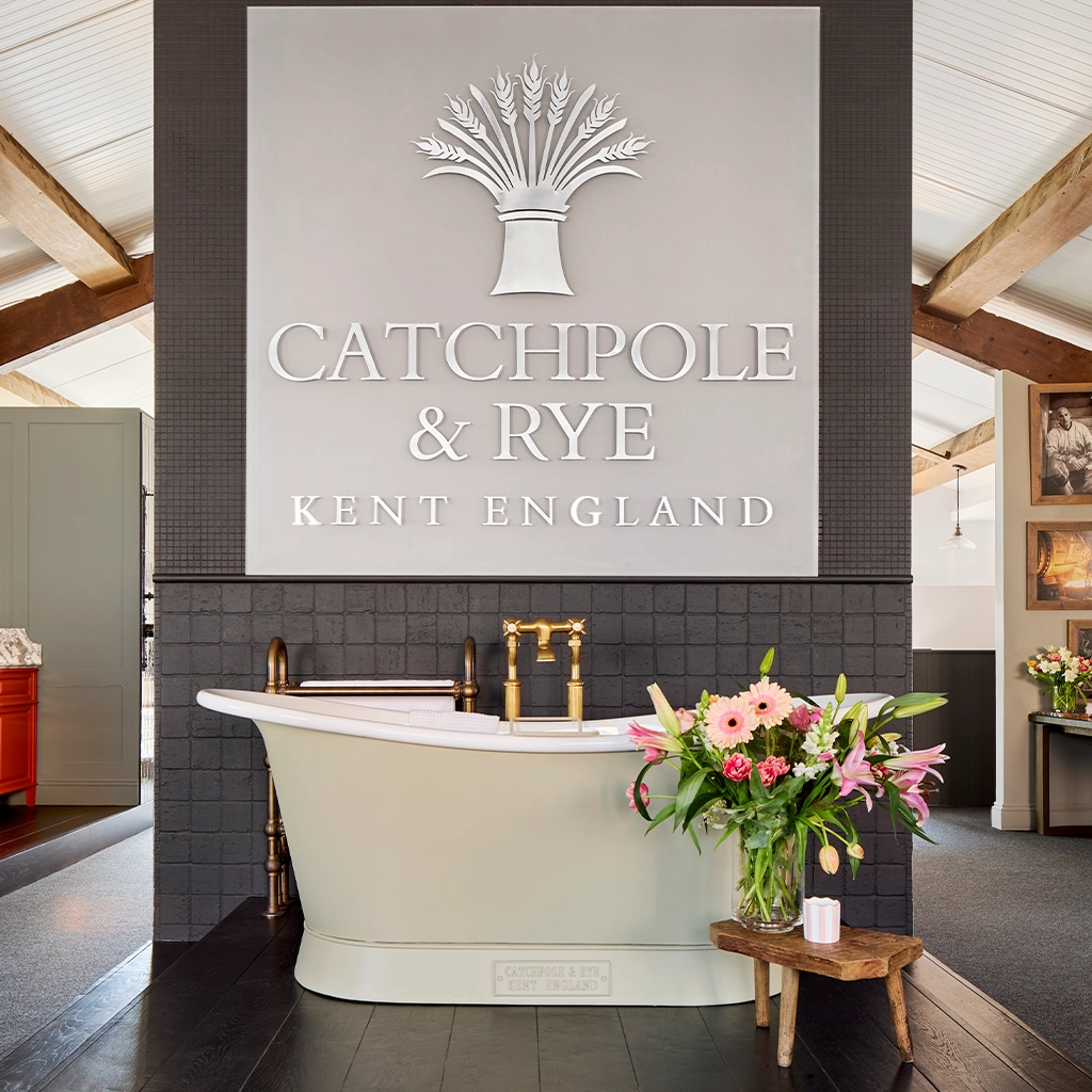 Kent showroom 2 Visit our London and Kent Catchpole & Rye showrooms to experience our exquisite collection of luxury bathroom fixtures in person. Book your appointment today!