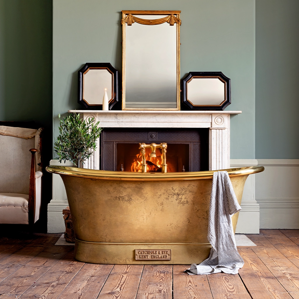 The Weathered Brass Bateau
