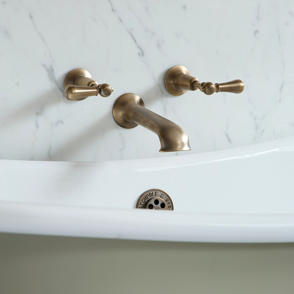 The Three Hole Bathtub Filler